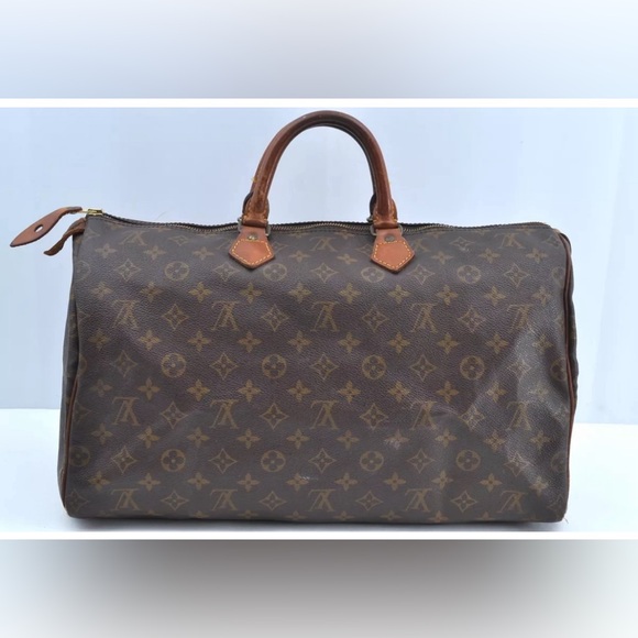 Authentic Louis Vuitton Monogram Speedy 40 Hand Boston Bag Old Model LV K7415 - Picture 2 of 13
